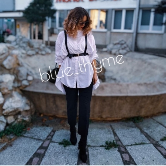 Zara LIMITED Edition HARNESS Leather Belt - Picture 5 of 10